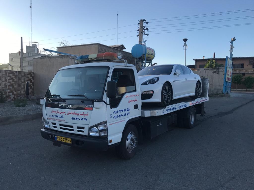 حمل خودرو تهران به قزوین